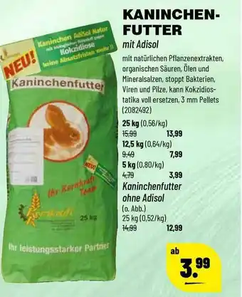 Leitermann Baumarkt Kaninchenfutter Angebot