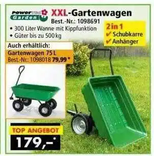 Norma24 Powertec Garden Xxl-gartenwagen Angebot