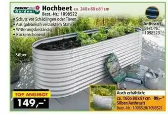 Norma24 Powertec Garden Hochbeet Angebot