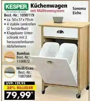 Norma24 Kesper Küchenwagen Angebot