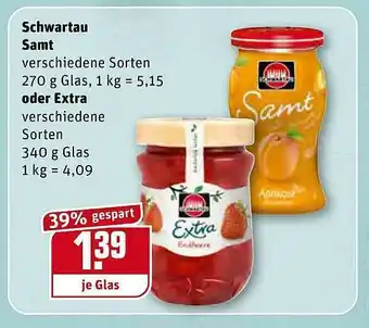 REWE Schwartau Samt Oder Extra Angebot