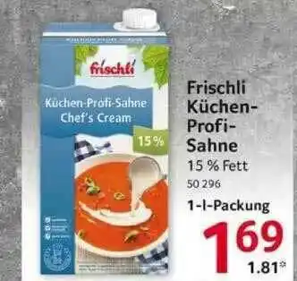 Selgros Frischli Küchen-profi-sahne Angebot