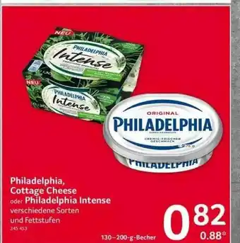 Selgros Philadelphia Cottage Cheese Oder Intense Angebot