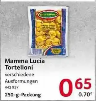 Selgros Mamma Lucia Tortelloni Angebot