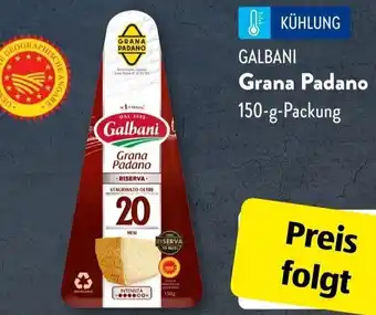 Aldi Süd GALBANI Grana Padano 150-g-Packung Angebot