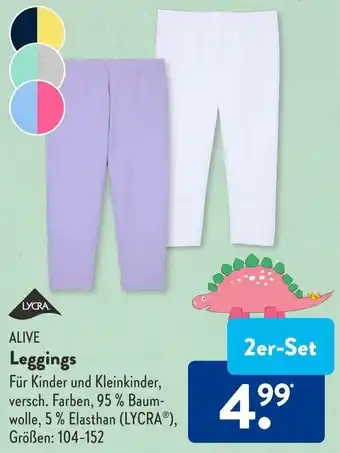 Aldi Süd ALIVE Leggings 2er-Set Angebot