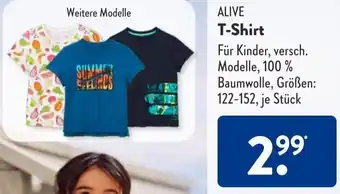 Aldi Süd ALIVE T-Shirt Angebot