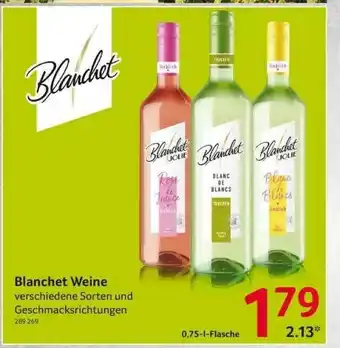 Selgros Blanchet Weine Angebot