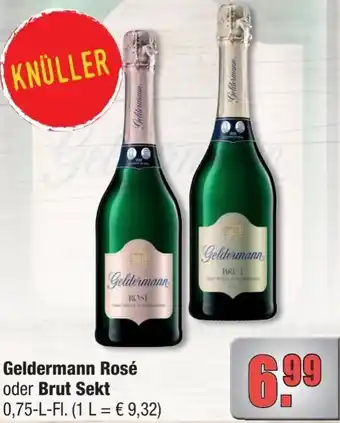 alldrink Geldermann Rosé oder Brut Sekt 0,75 L-Fl. Angebot