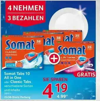 Selgros Somat Tabs 10 Allin1 Oder Classic Tabs Angebot