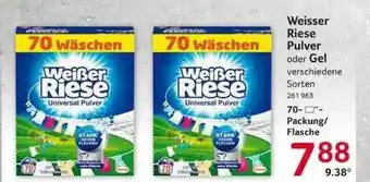 Selgros Weisser Riese Pulver Oder Gel Angebot