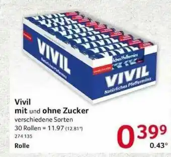 Selgros Vivil Mit Und Ohne Zucker Angebot