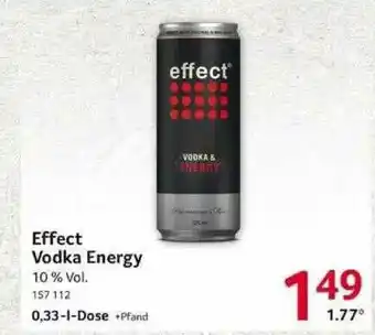 Selgros Effect Vodka Energy Angebot