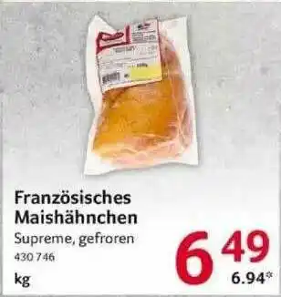 Selgros Französisches Maishähnchen Angebot