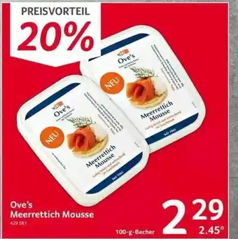 Selgros Ove's Meerrettich Mousse Angebot