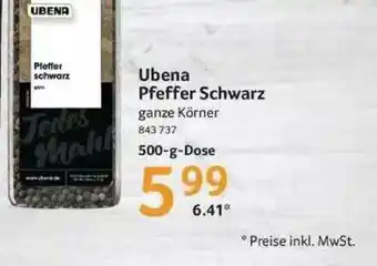 Selgros Ubena Pfeffer Schwarz Angebot