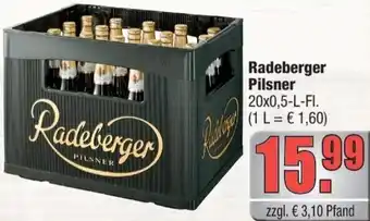 alldrink Radeberger Pilsner 20x0,5-L-FI. Angebot