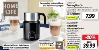 Lidl SILVERCRESTⓇ Induktions-Milchaufschäumer SIMAS 550 Angebot