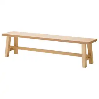 IKEA Möckelby bank eiche 108 cm Angebot