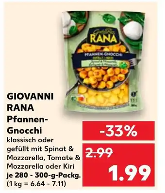 Kaufland GIOVANNI RANA Pfannen-Gnocchi 280-300g Angebot