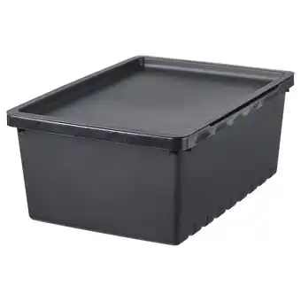 IKEA Uppsnofsad box mit deckel schwarz Angebot