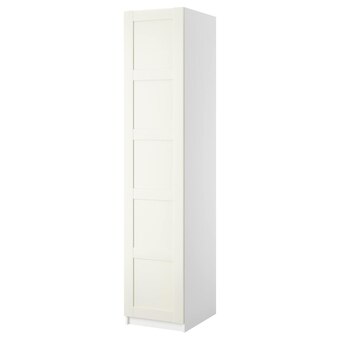 IKEA Pax kleiderschrank mit tür weiß/bergsbo weiß 50x38x236 cm Angebot