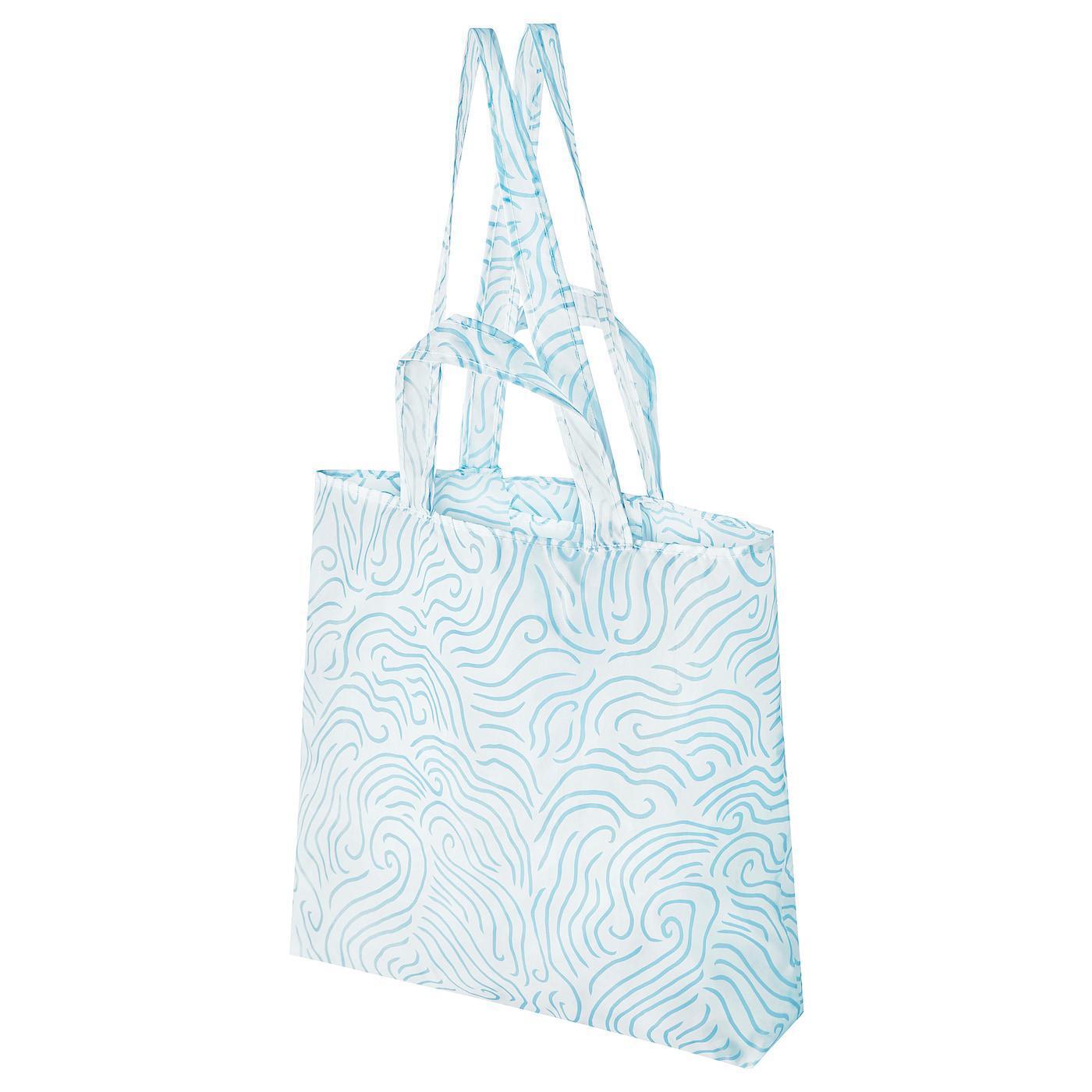IKEA Skynke tragetasche blau/weiß Angebot