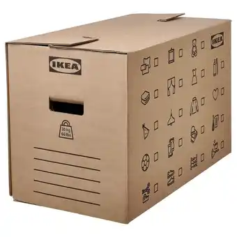 IKEA Dundergubbe umzugskarton braun 64x34x40 cm/80 l Angebot