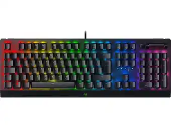 MediaMarkt Razer blackwidow v3 (green switch) - deutsches layout, gaming tastatur, mechanisch, razer green, kabelgebunden, schwarz Angebot