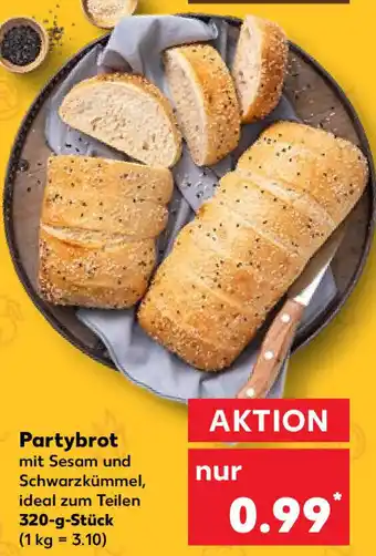 Kaufland Partybrot 320-g-Stück Angebot