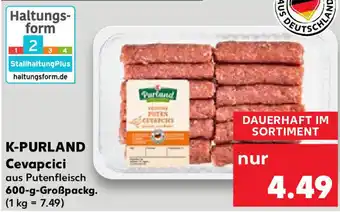 Kaufland K-PURLAND Cevapcici 600-g-Großpackg. Angebot