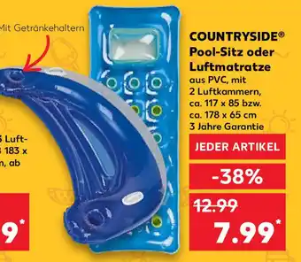 Kaufland COUNTRYSIDEⓇ Pool-Sitz oder Luftmatratze Angebot