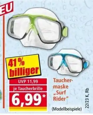 Norma Taucher-maske „Surf Rider" Angebot