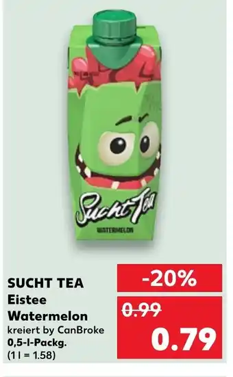 Kaufland SUCHT TEA Eistee Watermelon 500ml Angebot