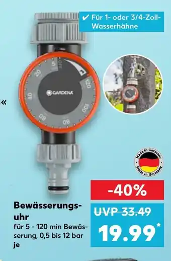 Kaufland Gardena Bewässerungsuhr Angebot