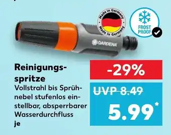 Kaufland Gardena Reinigungsspritze Angebot