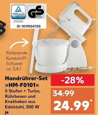 Kaufland SwitchOn Handrührer-Set HM-F0101 Angebot