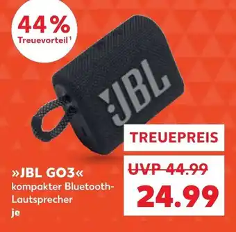 Kaufland >>JBL GO3< kompakter Bluetooth-Lautsprecher Angebot