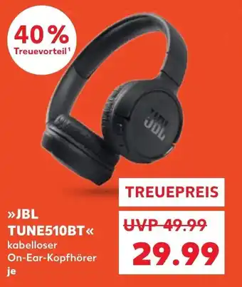 Kaufland JBL TUNE510BT<< kabelloser On-Ear-Kopfhörer Angebot