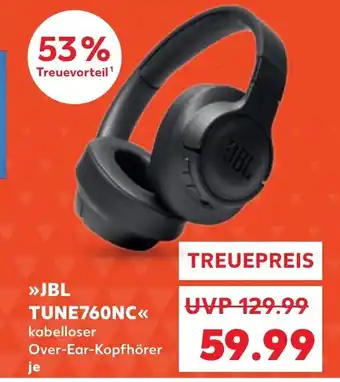 Kaufland JBL TUNE760NC<< kabelloser Over-Ear-Kopfhörer Angebot