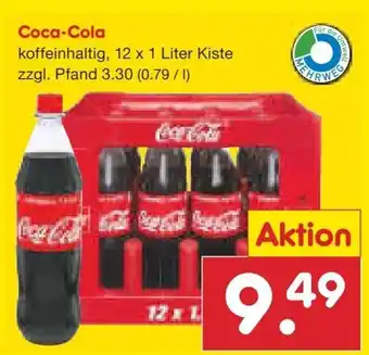 Netto Marken-Discount Coca-Cola 12*1L Angebot