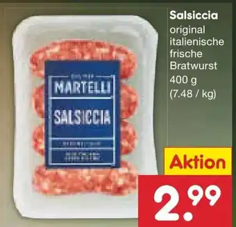 Netto Marken-Discount MARTELLI SALSICCIA 400g Angebot