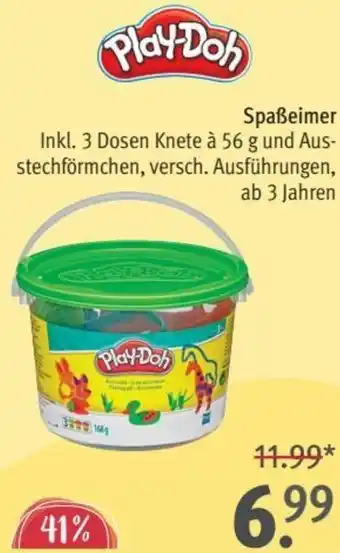 Rossmann Play-Doh Spaßeimer Angebot