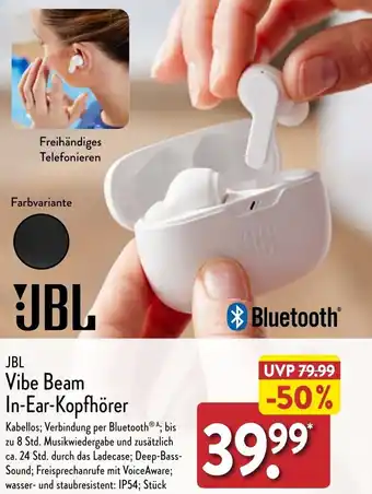 Aldi Nord JBL Vibe Beam In-Ear-Kopfhörer Angebot