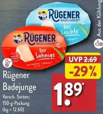 Aldi Nord Rügener Badejunge 150 g Packung Angebot