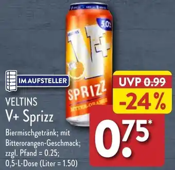 Aldi Nord VELTINS V+ Sprizz 0,5 L Dose Angebot