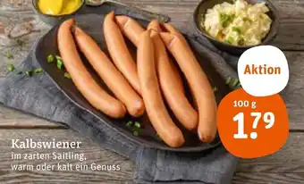 tegut Kalbswiener 100 g Angebot