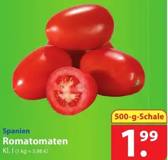 Famila Nord Ost Spanien Romatomaten 500-g-Schale Angebot