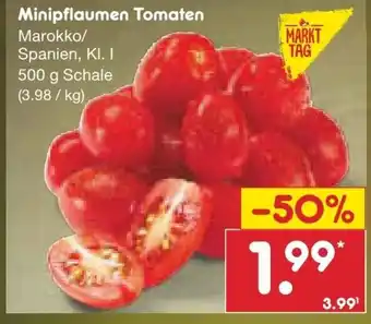 Netto Marken-Discount Minipflaumen Tomaten 500g Angebot