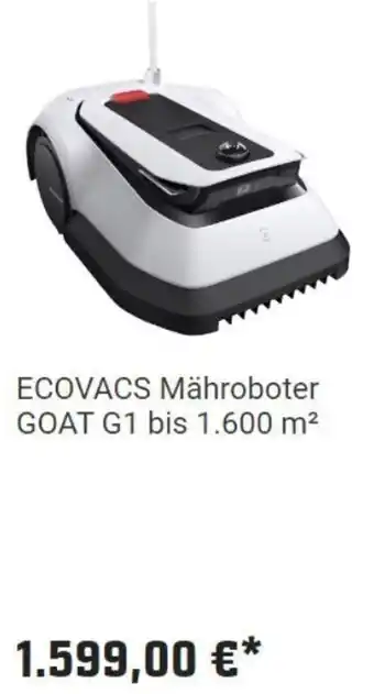 OBI ECOVACS Mähroboter GOAT G1 bis 1.600 m² Angebot